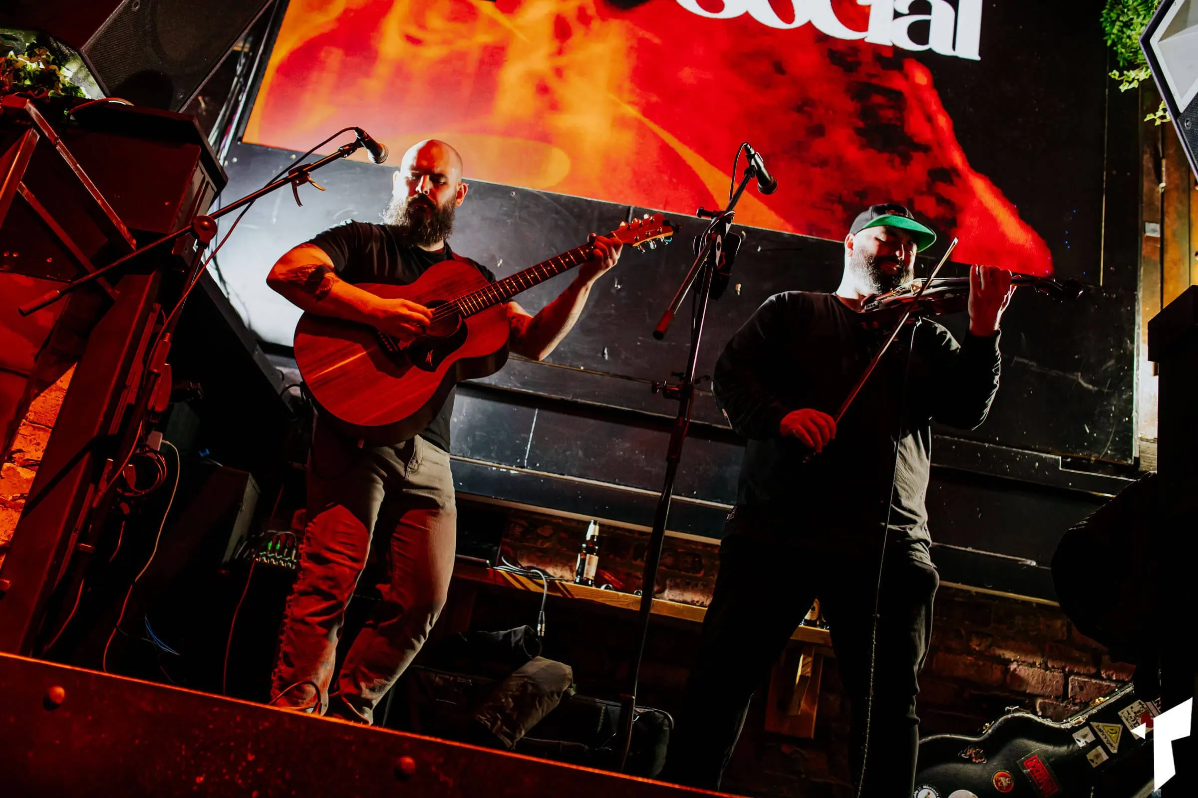 A live act on the Thompsons stage