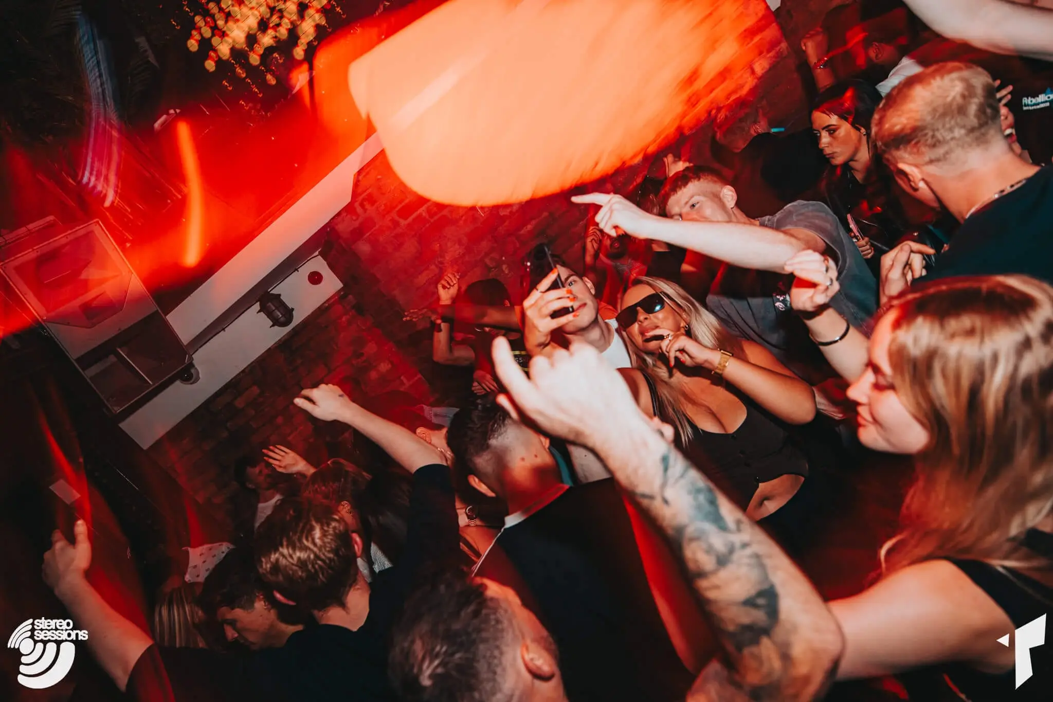The dancefloor in full flow
